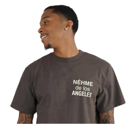 “NEHME de los ANGELES X RIGHTEOUS MINDS” T SHIRT